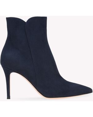 Gianvito Rossi Levy 85Mm Boots - Blue
