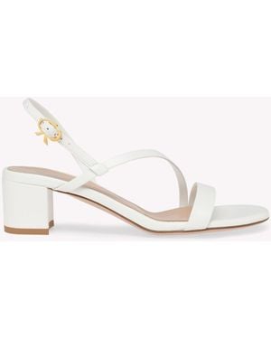 Gianvito Rossi Betsey, Sandals And Mules - Natural
