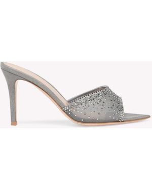 Gianvito Rossi Rania Mule 85 - White
