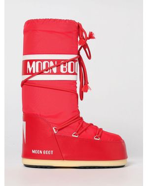 Moon Boot Icon - Red