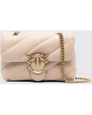 Pinko Classic Love Bag Puff Mini Bag - Natural