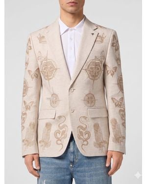 Philipp Plein Blazer - Natural