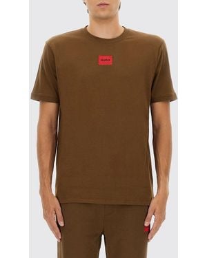 HUGO T-Shirt - Brown