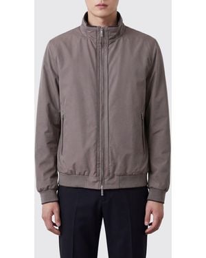 Moorer Nylon Bomber Jacket - Gray