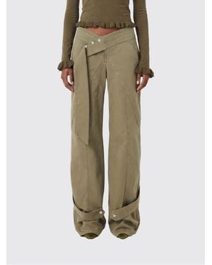 Blumarine Cotton Boyfriend Jeans - Green
