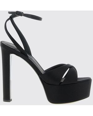 Le Silla Heeled Sandal - Black