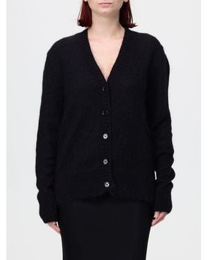 Fiorucci Relaxed Fit V-Neck Cardigan - Black