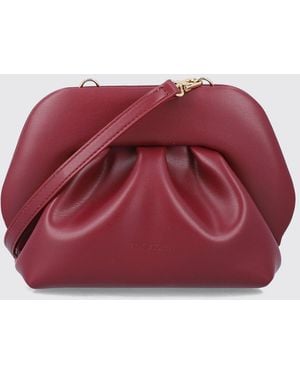 THEMOIRÈ ThemoirÈ Bios Draped Design Vegan Leather Mini Bag - Red