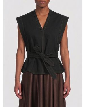 Lemaire Cotton Vest - Black