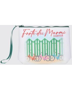 MC2 Saint Barth Neoprene Aline Mc2 Pouch With Saint Barth Logo - Green