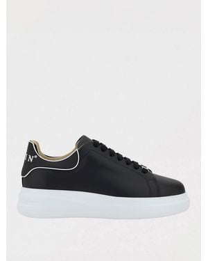 Philipp Plein Leather Trainers - Black