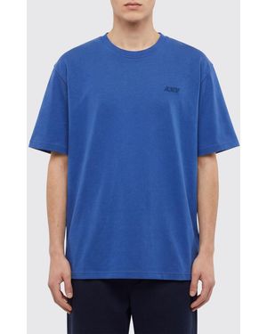 Autry Camiseta De Algodón Con Logo - Azul
