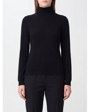 Allude Slim Fit Cashmere Turtleneck Sweater With Long Sleeves - Blue