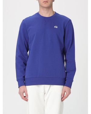 La Martina Cotton Crew Neck Sweatshirt - Blue