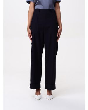 Max Mara Pantalone Classico - Blu