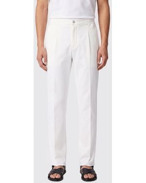 Kiton Denim Straight Jeans - White