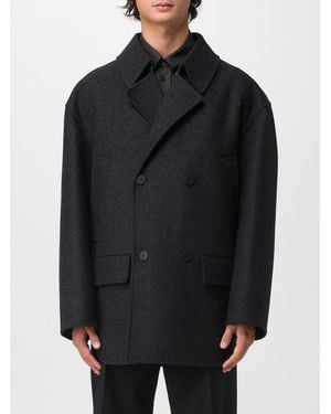 Fendi Abrigo Hombre - Negro