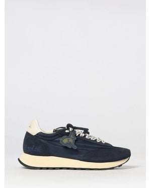 Paul Smith Criss Low-Top-Sneakers Aus Nylon Und Veloursleder Mit Gezackter Sohle - Blau