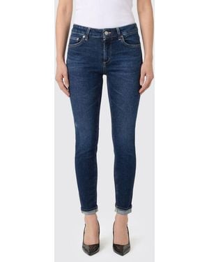 Dondup Slim Fit Stretch Cotton Denim Jeans - Blue