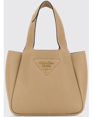 Prada Tote Bag - Natural