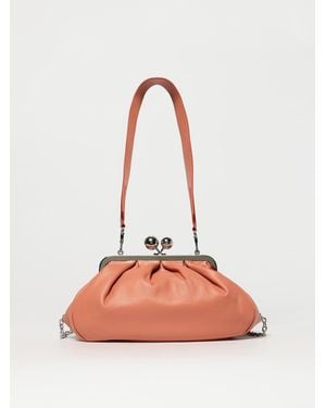 Weekend by Maxmara Schultertasche Damen - Pink