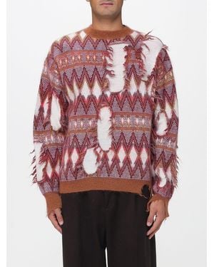 Laneus Pullover Girocollo - Rosso