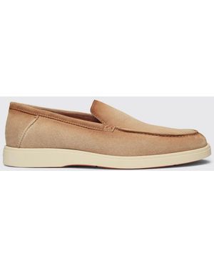 Santoni Botanist Suede Loafer - Multicolour