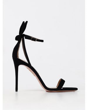 Aquazzura Sandalo Bow Tie - Bianco