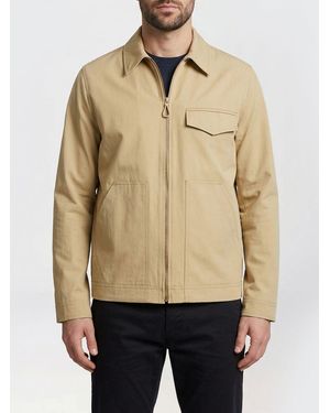 Paltò PaltÒ Cotton Blend Shirt Jacket - Natural