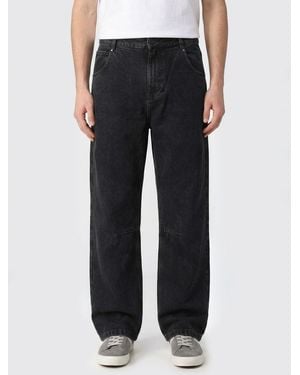 Entire studios Gem Wide Leg Denim Jeans - Black