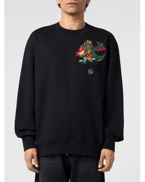 Philipp Plein Sudadera Hombre - Negro