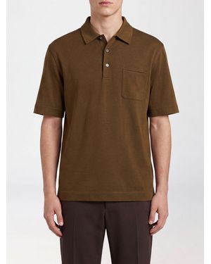 ZEGNA Polo Shirt - Brown