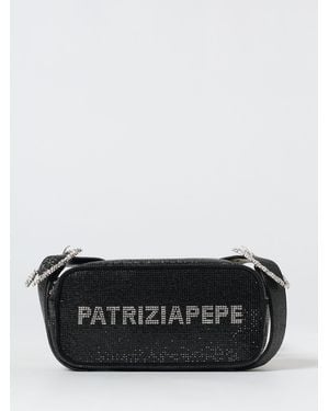 Patrizia Pepe Sac Porté Épaule Femme - Noir