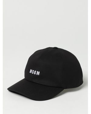 MSGM Logo Baseball Cap - Black