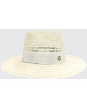 Maison Michel Virginie Raffia Hat - Natural