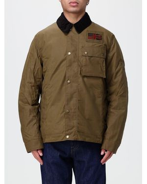Barbour Sobrecamisa X Steve Mcqueen De Algodón Encerado - Verde