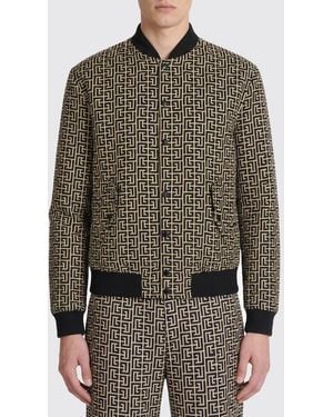 Balmain Reversible Nylon Bomber - Grey