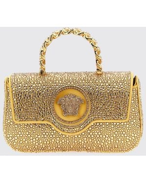 Versace Borsa Mini La Medusa - Metallizzato