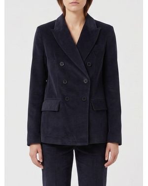 Semicouture Blazer Corto Doppiopetto - Blu