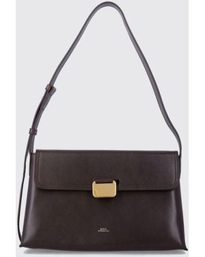 A.P.C. Borsa A Spalla Simone - Nero