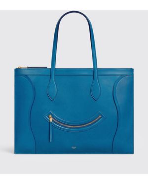 Celine Schultertasche Damen - Blau