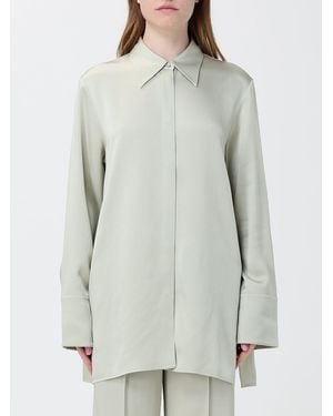 Jil Sander Classic Satin Shirt - Grey