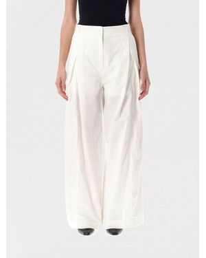 Low Classic Trousers - White