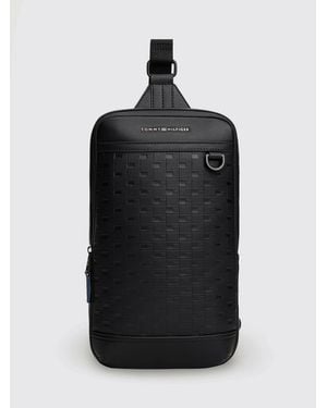 Tommy Hilfiger Faux Leather Bag - Black