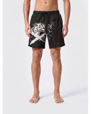 Philipp Plein Swimsuit - Black