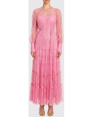 Twinset Lace Dress - Pink