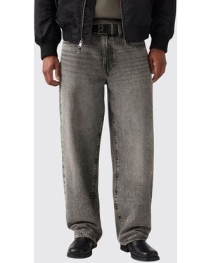 Levi's 578 Mid-Rise Wide-Leg Jeans - Black