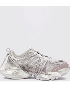 adidas Originals Xlg Runner Deluxe 2.0 Mesh Trainers With Worn Effect - White