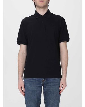 Fred Perry Cotton Polo Shirt - Black