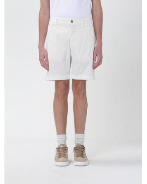 Brooksfield Gabardine Bermuda Shorts - White